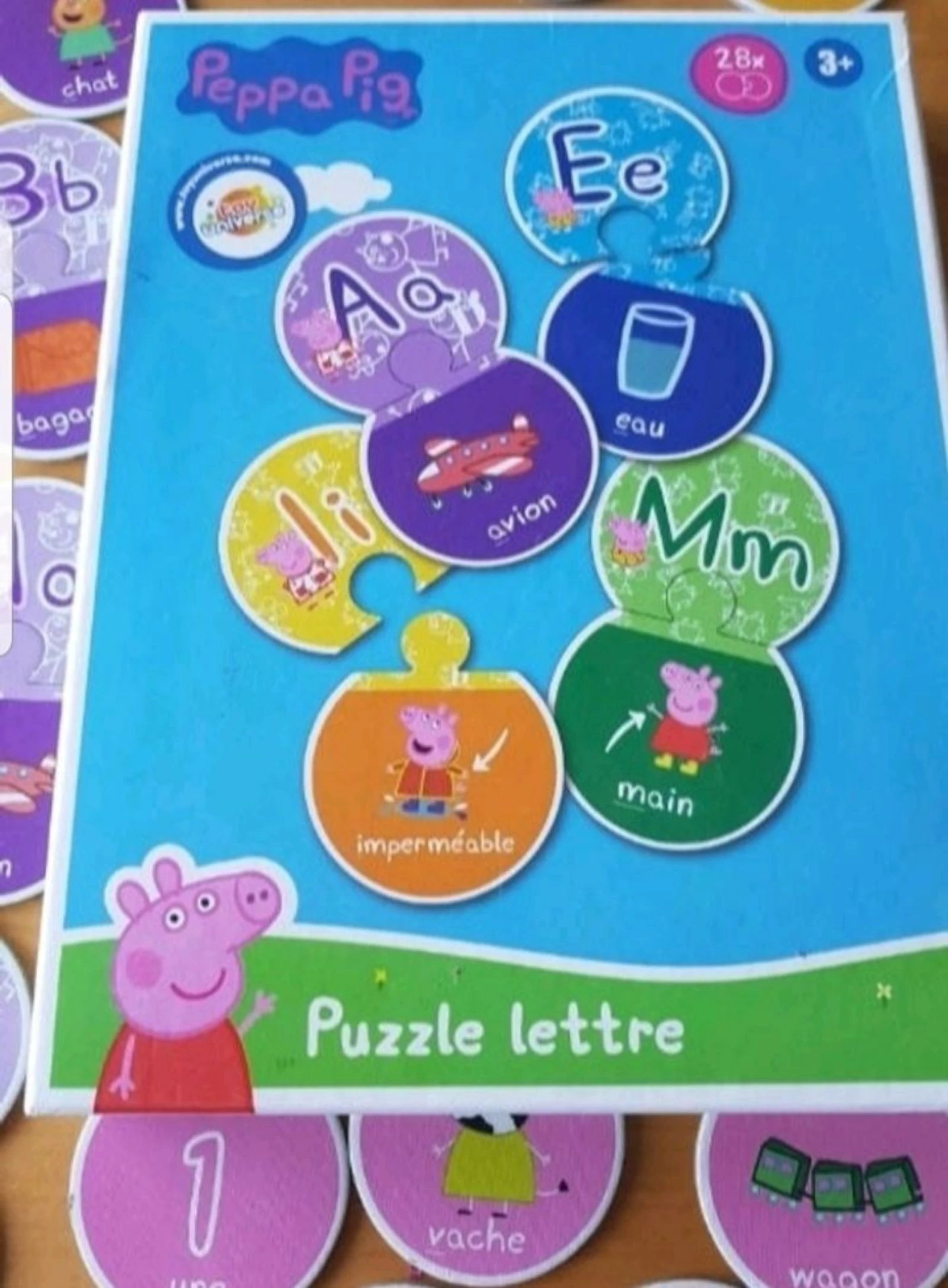 Jeu Pipa pig lettre 